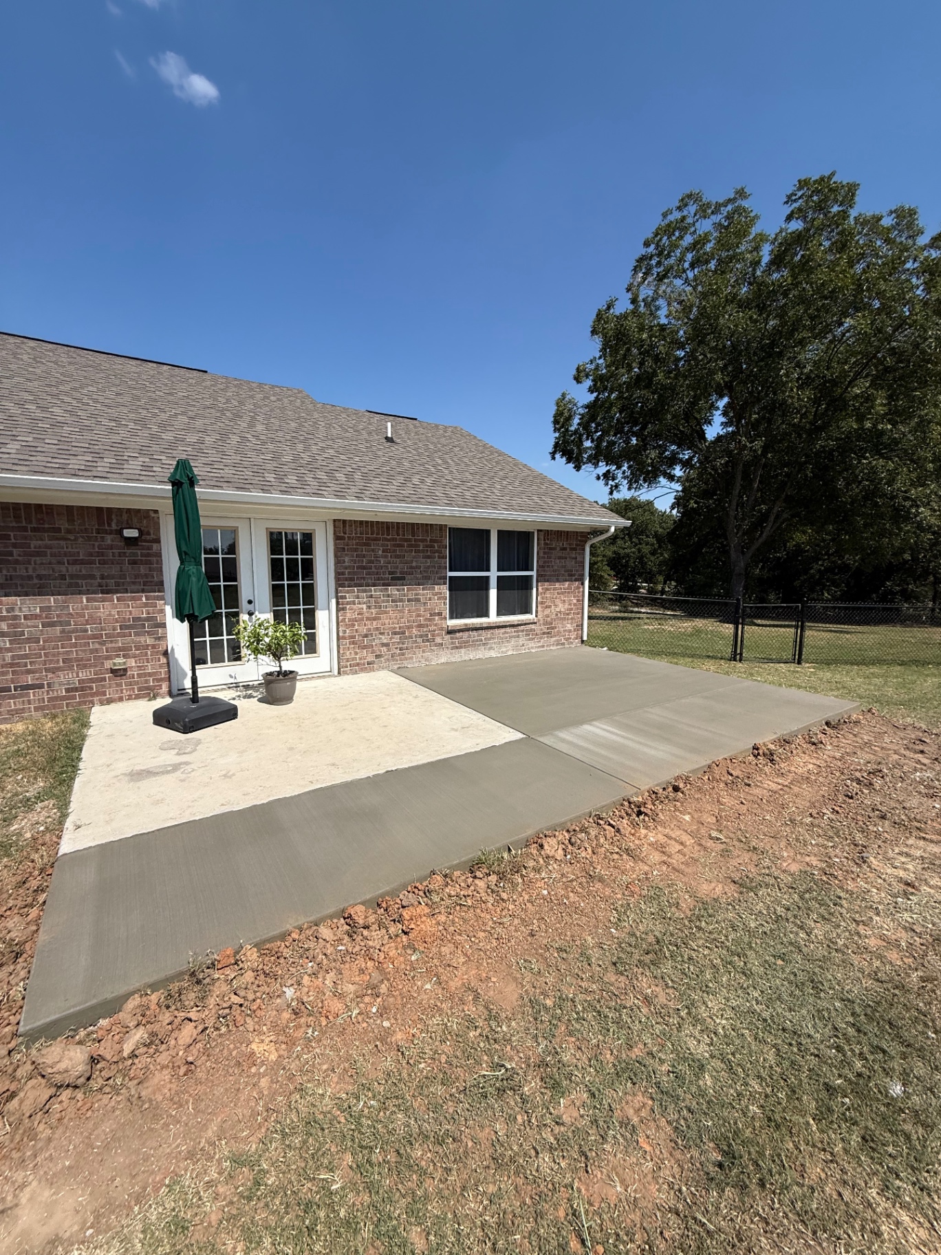 Back Patio Addition — Brick Home