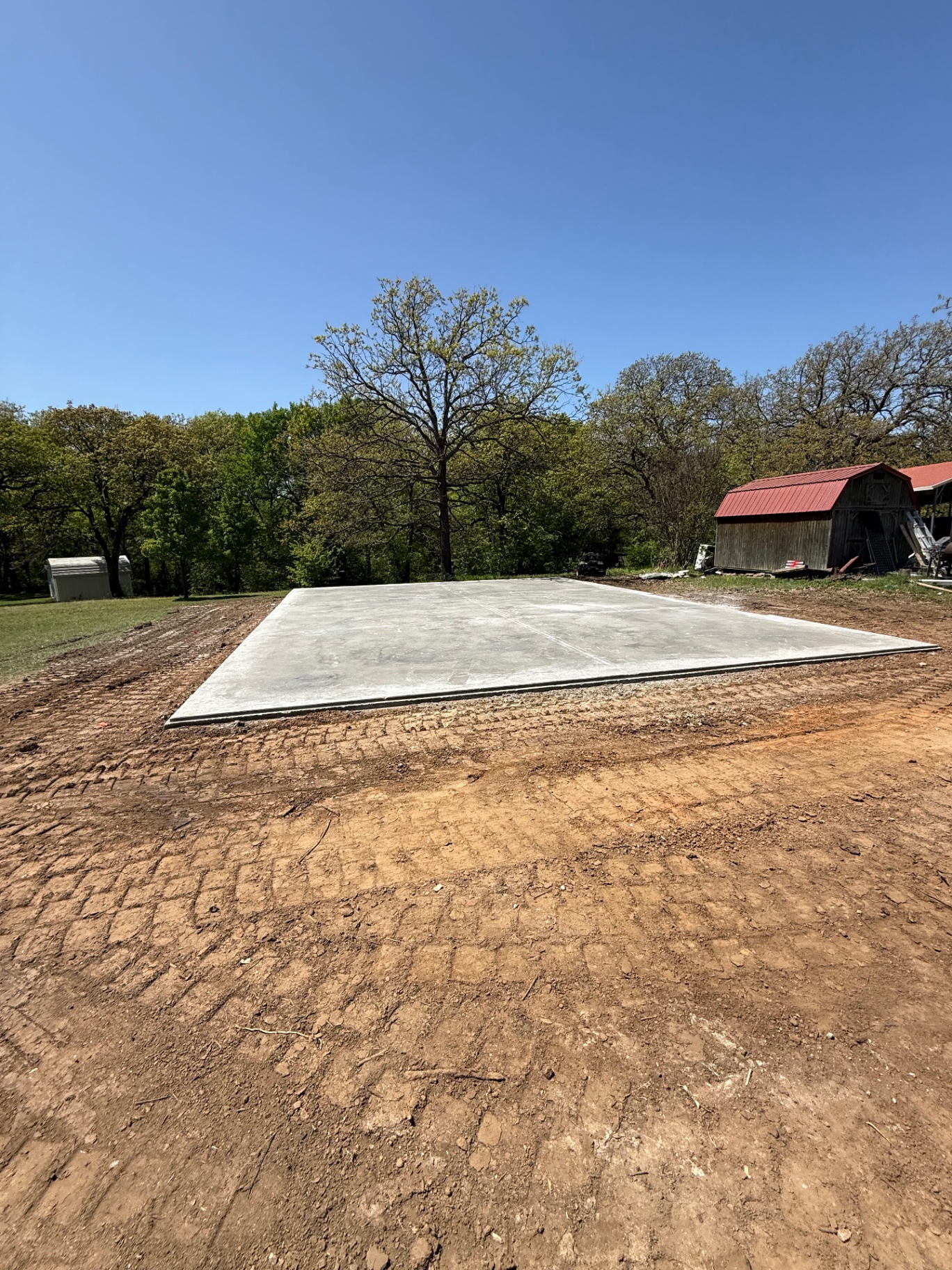 Spring Shed Pad