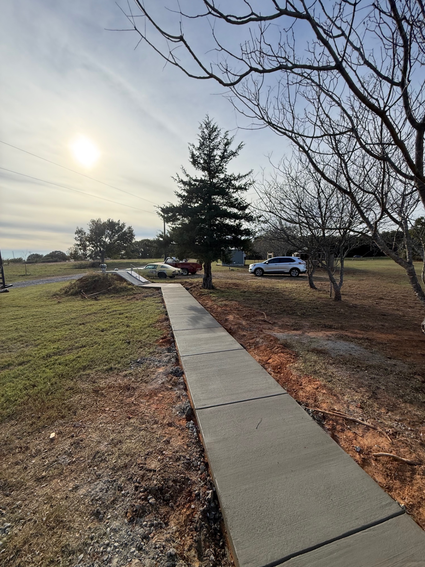Long Property Walkway