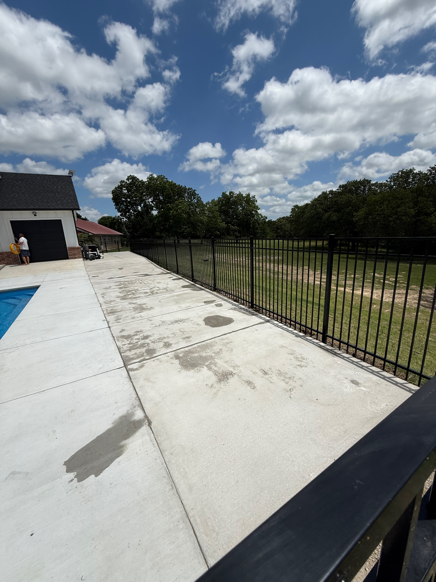 Finished Pool Deck Walkway