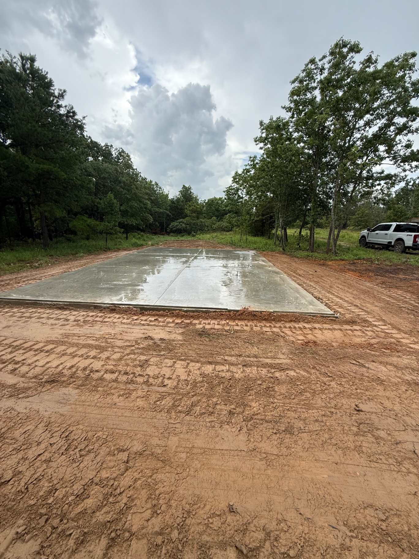 Rural Building Slab Pad